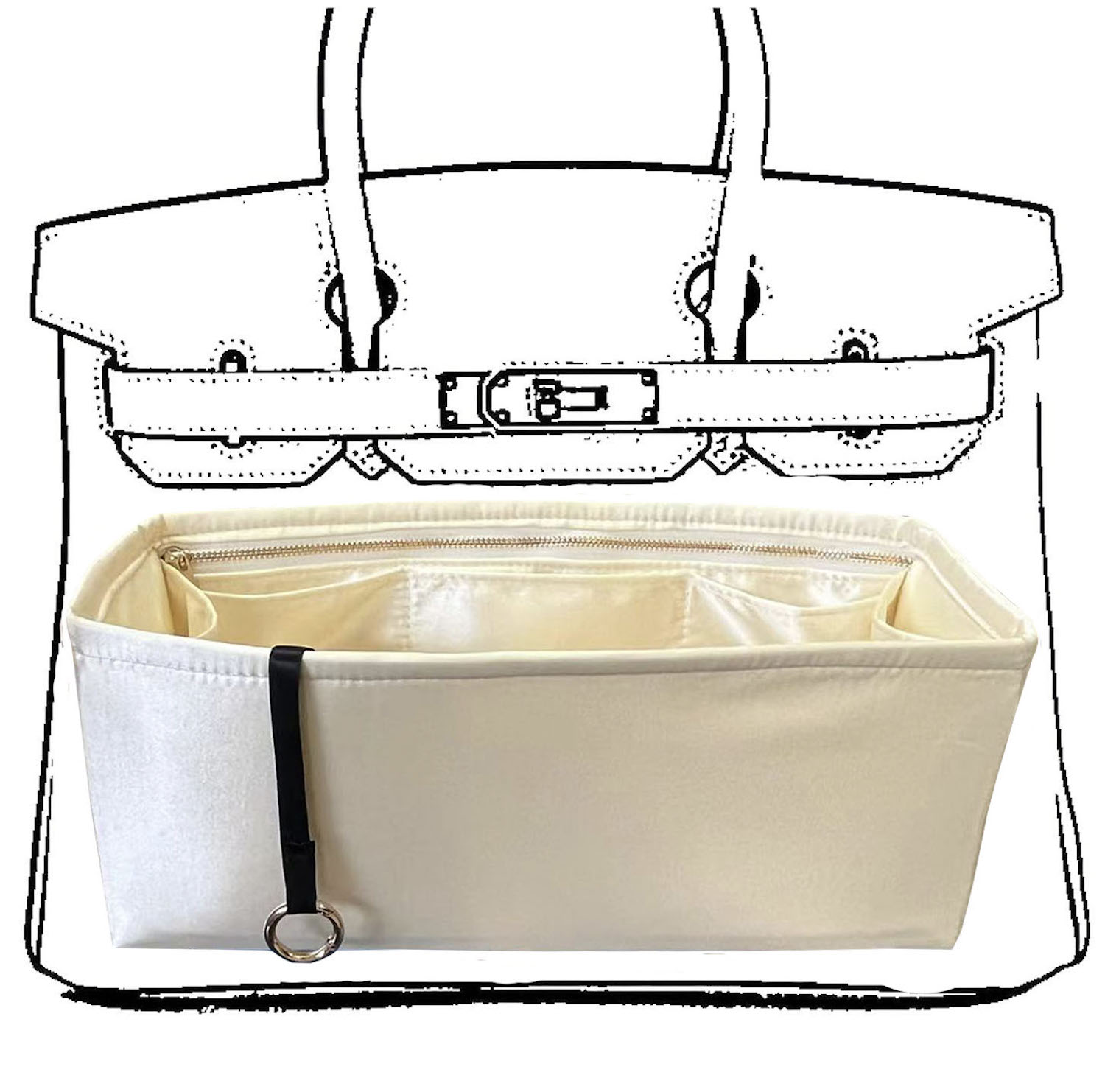 Luxury Skincare Women - Organizer per Borse Birkin S 25