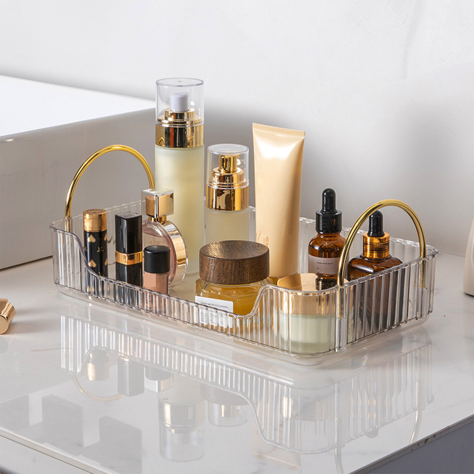 Organizer da Bagno di Lusso in - Luxury Skincare Tray recensione e prezzo