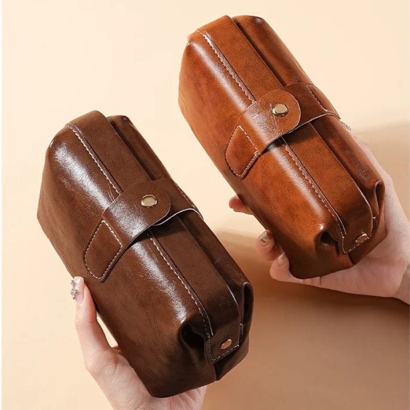 Borsa Cosmetica Vintage in Pel - Luxury Skincare Accessories recensione e prezzo